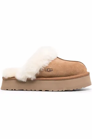 UGG Chaussons Disquette en daim