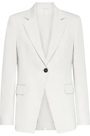 Brunello Cucinelli Blazer à simple boutonnière