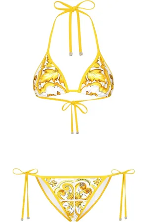 Dolce & Gabbana Bikini triangles Majolica