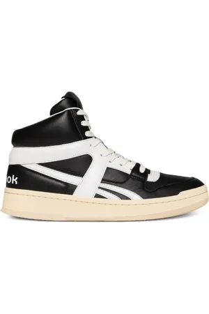 Reebok Baskets en cuir à patch logo