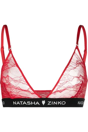 Natasha Zinko Soutien-gorge à bande logo