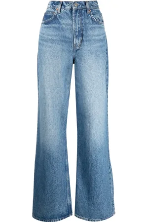 Reformation Jean ample Cary à taille haute