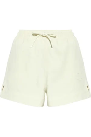 Ganni Short en coton biologique à logo brodé