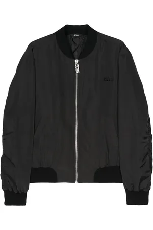 GCDS Veste bomber à logo brodé