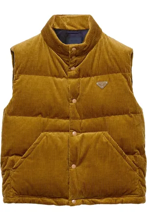 Prada Gilet en velours côtelé