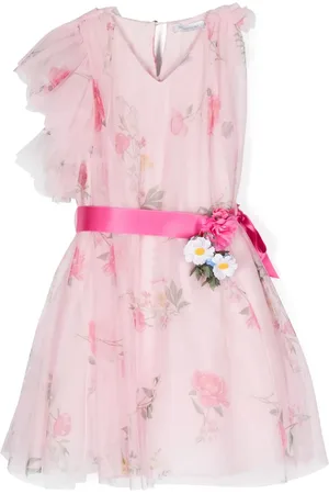 MONNALISA Robe fleurie à col v