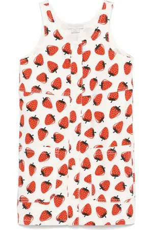 Stella McCartney Robe à imprimé fraise