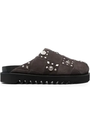 TOGA VIRILIS Bottines en daim à ornements de clous