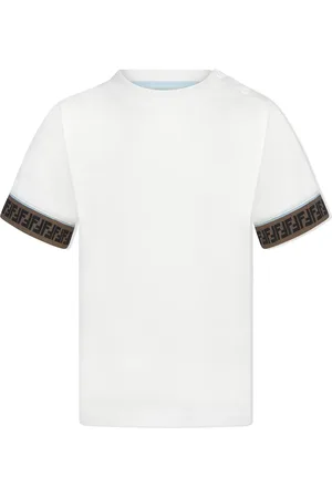 Fendi T-shirt à bande logo