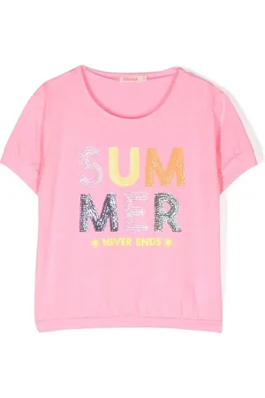Billieblush T-shirt à slogan imprimé