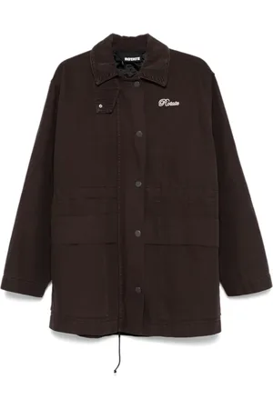 ROTATE Veste en toile à mousquetons