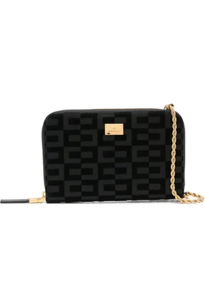 Elisabetta Franchi Pochette pour smartphone La Dame à logo floqué
