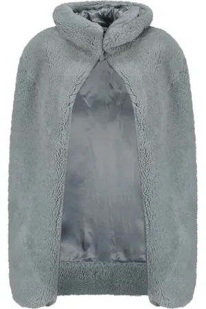 Rick Owens Cape en peau lainée