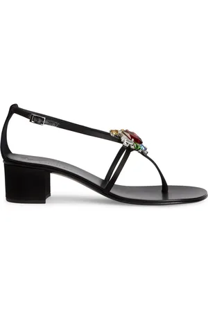 Giuseppe Zanotti Sandales Tarassacum 40 mm à ornements en cristal