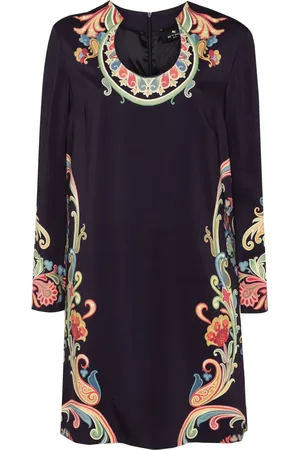 Etro Robe mi-longue à fleurs