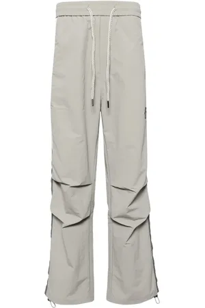 Ground Zero Pantalon droit à logo imprimé