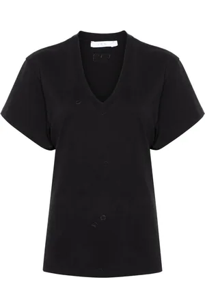 IRO T-shirt Jolia à logo à découpes