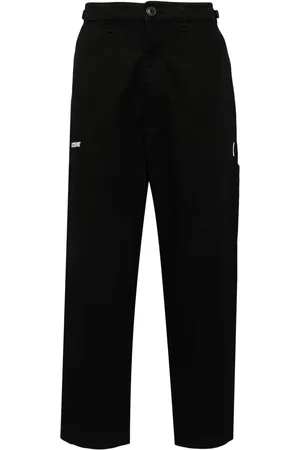 Izzue Pantalon à logo brodé