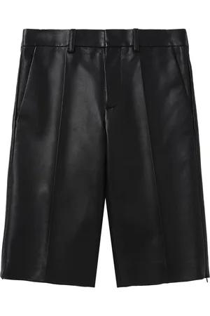 Helmut Lang Bermuda en cuir
