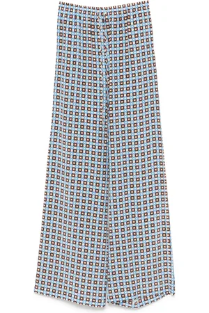 ERMANNO SCERVINO Pantalon à imprimé géométrique