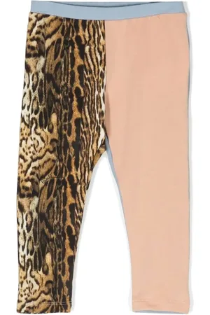 Roberto Cavalli Legging à logo brodé