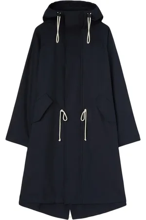 Jil Sander Parka en coton à capuche