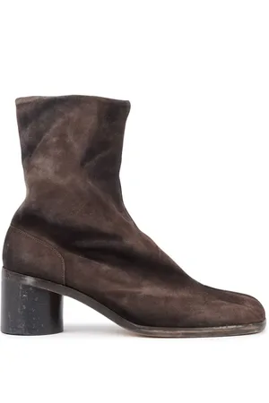 Maison Margiela Bottines en cuir à bout Tabi 60 mm