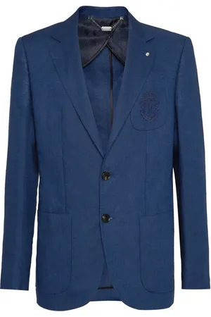 BILLIONAIRE Blazer à logo brodé