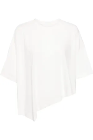 SYSTEM T-shirt asymétrique à effet d
