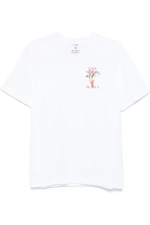 Casablanca T-shirt à imprimé graphique