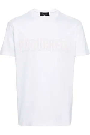 Dsquared2 T-shirt en coton à logo appliqué