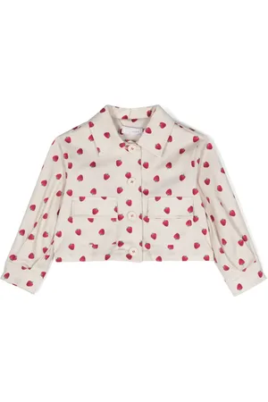 MONNALISA Veste à imprimé monogrammé