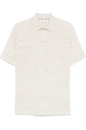 Brunello Cucinelli Polo en maille fine