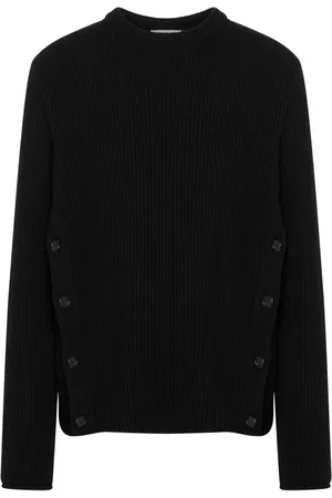 Moschino Pull en laine vierge à design nervuré