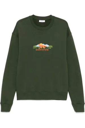Maison Kitsuné Sweat Outdoor Profile Fox