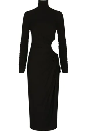 Dolce & Gabbana Robe mi-longue à découpes
