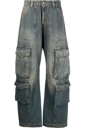Golden Goose Pantalon Irina à patch logo