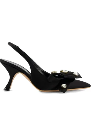 Giambattista Valli Escarpins à détail de nœud 75 mm