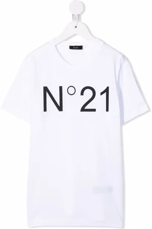Nº21 T-shirt à logo imprimé