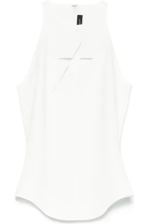 MUGLER Débardeur à motif d