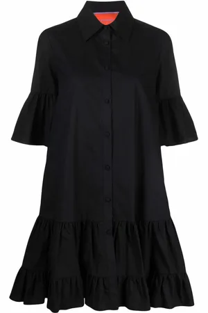 La DoubleJ Robe volantée à manches courtes