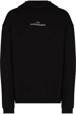 Maison Margiela Hoodie en coton à logo brodé