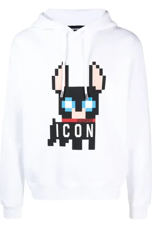 Dsquared2 Hoodie en coton à logo Orb