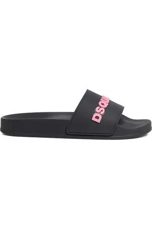 Dsquared2 Claquettes à logo imprimé