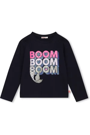 Billieblush T-shirt à logo pailleté