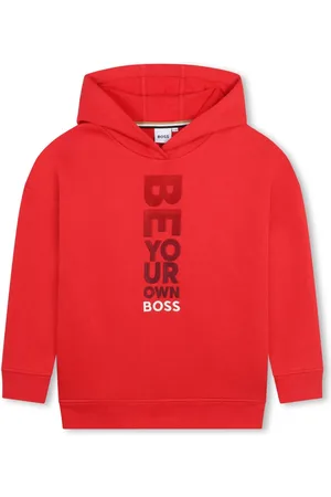 HUGO BOSS Hoodie à logo imprimé