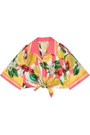 Dolce & Gabbana Blouse crop Italian Holiday