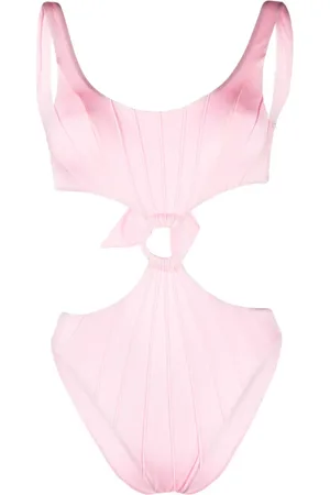 Noire Swimwear Maillot de bain à découpes