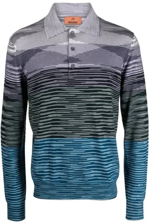 Missoni Polo rayé en laine