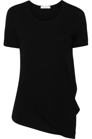 LEMAIRE T-shirt en coton à col rond